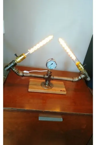 Blbndesign Ürün No:840 Dekoratif Masaüstü Aydınlatma Lambader
