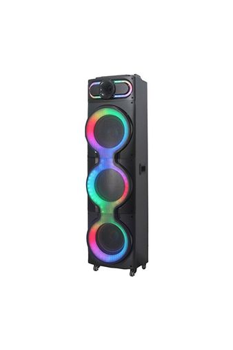 Blic fOXtTvbKsV Gd-3126 Dijital Led Göstergeli Mikrofonlu Rgb Tws Üçlü 10 Inç Stereo Kablosuz Karaoke Hoparlör