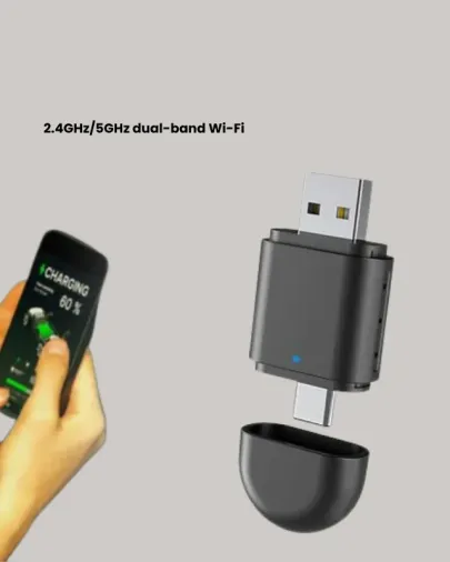 Bluetooth 5.4 Carplay Adaptörü Tak Çalıştır (kablosuz Model)