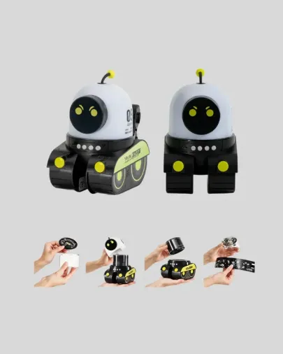 Bluetooth Hoparlörlü Robot Tasarımlı Yıldızlı Gökyüzü Projektör