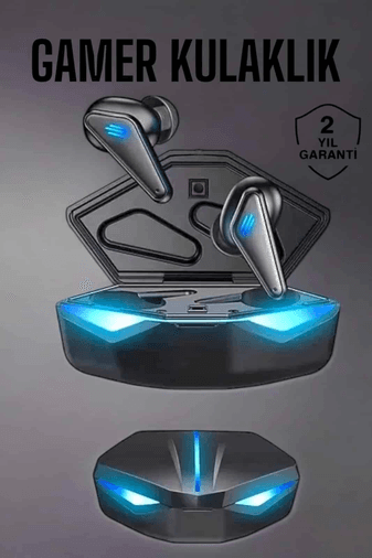 Bluetooth Kulaklığı Led Işıklı Kablosuz ANC Özelliği