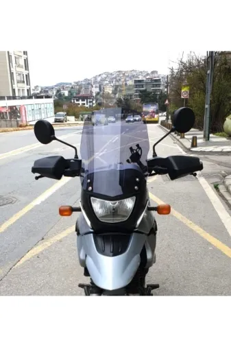 Bmw F 650 GS Ön Cam 2004-2007 Model 45cm Füme Renkli 4mm