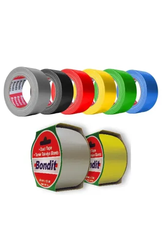 Bondit BNC195 Genel Amaçlı Örgü Tamir Bandı Siyah 48Mm X 40Mt.