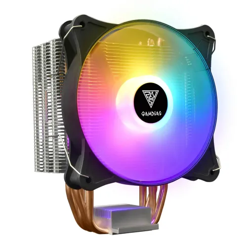 BOREAS E1-410 Lite, ARGB, 120mm, CPU Kule Tipi Hava Soğutma (AMD AM4 ve INTEL Tüm işlemciler ile uyumlu)