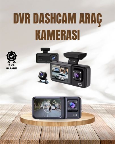 Brand 100448831 Wi-Fi Destekli Araç Kamerası: 2.7' Ekran, 128Gb Destek Ve Ir Gece Görüş