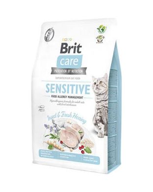 BRİT 127234529 Sensitive Hipoalerjenik Larva Proteinli Tahılsız Yetişkin Kedi Maması 2 Kg