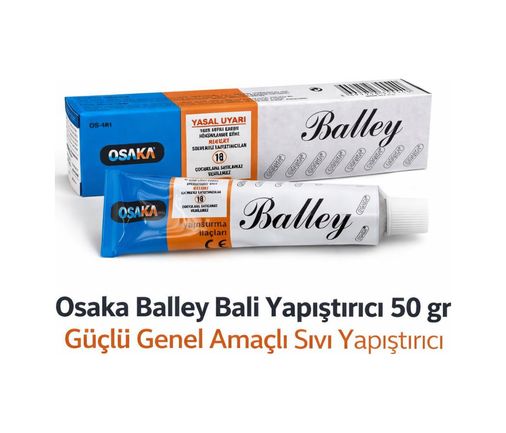 Bucuks 3MjAyMjUyMTI5NQ-BLNC Osaka Balley Bali Yapıştırıcı 50 Gr Güçlü Genel Amaçlı Sıvı Yapıştırıcı 1 Adet