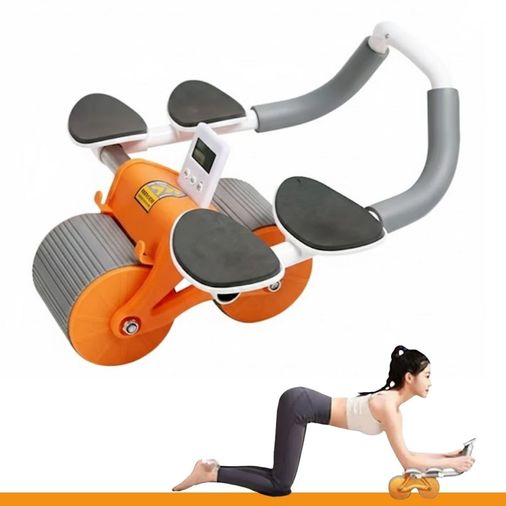 BUFFER® Dijital Sayaçlı Çek-Bırak Mekik Aleti – Karın ve Core Güçlendirici Evde Spor Aleti
