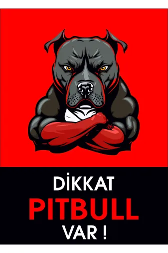 Bull's TYCVJK5HBN169134709025790 Dikkat Pitbull Var (50X70)