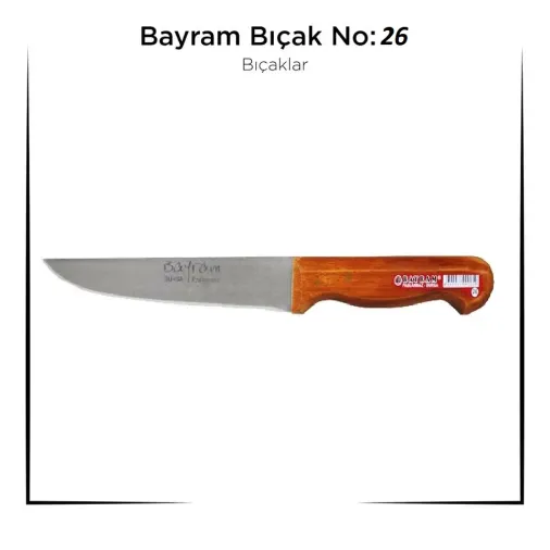Bursa Bıçağı Bayram Kurban Bıçağı Yemek Bıçağı No : 26 (4745)