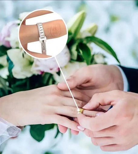 byhodi TrLat0ND003K-595-BLNCC Yüzük Ölçme Aleti