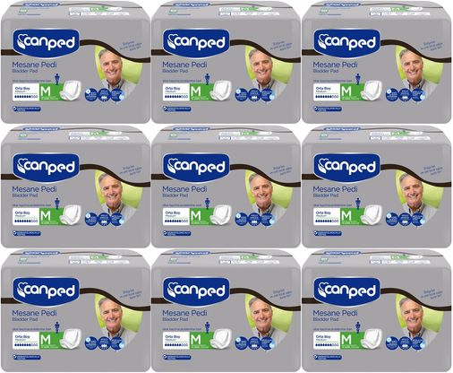 Canped Mesane Pedi Klasik Erkek M - Orta 108 Adet (9PK*12)