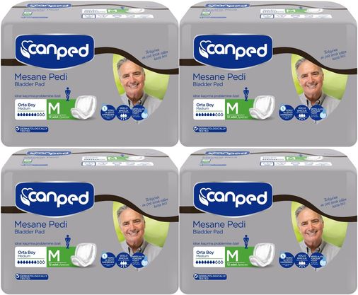 Canped Mesane Pedi Klasik Erkek M - Orta 48 Adet (4PK*12)