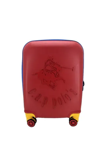 Cantayurdu Polo228 Cap Polo's Polipropilen Orta Boy Valiz Kırmızı