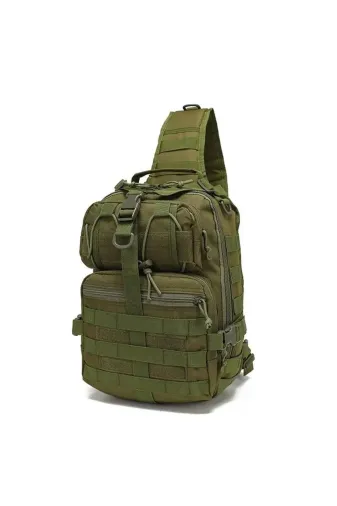 Cantayurdu Tak210H Taktikal Tk1002 Bodybag 20 Lt Çapraz Askılı Çanta Haki