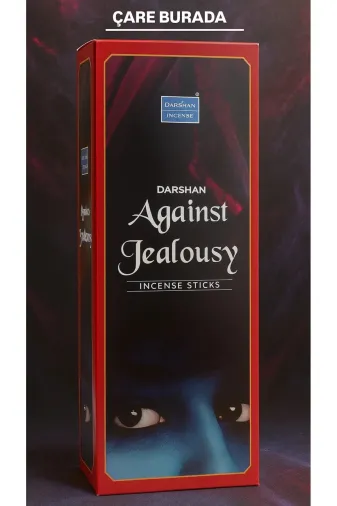 Çare Burada AgainstJealousytütsü Darshan Incense - Against Jealousy 20'li Çubuk Tütsü (Nazara & Kötü Enerjilere Karşı Koruma)