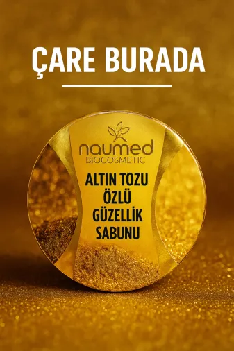 Çare Burada altıngüzelliksabun Naumed Biocosmetic - Altın Tozu Özlü Güzellik Sabunu
