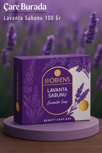 Çare Burada biobienslavantasabunu Biobiens - Lavanta Sabunu 100 Gr