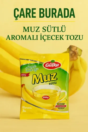 Çare Burada muztozçare Muz Aromalı İçecek Toz 250 Gr