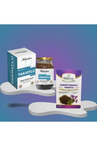 Çare Burada P3809S8387 Kerevizli Yakıotlu Macun 420 Gr + Kereviz Tohumlu Yakıotlu Macun 240 Gr