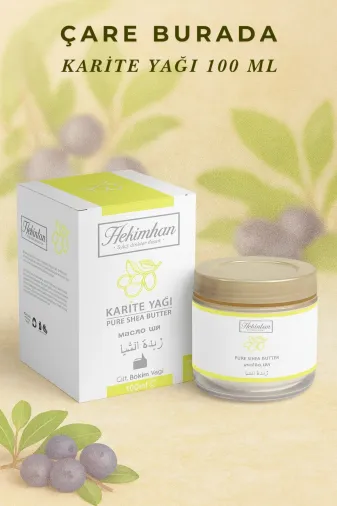 Çare Burada P4099S8126 Karite Yağı Kremi 100 Ml (Shea Butter)