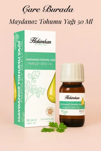 Çare Burada P5480S3824 Hekimhan - Maydanoz Tohumu Yağı 50 Ml