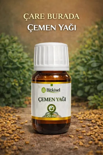 Çare Burada P5545S3443 Bitkisel Çemen Yağı 20 Ml