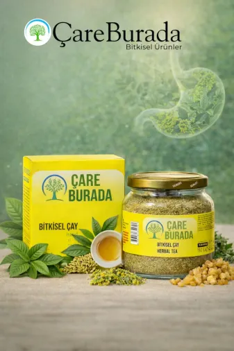 Çare Burada P5619S8561 Çareburada Bitkisel Çay 150 G - Diyet Ve Kilo Kontrol Sürecine Uygun