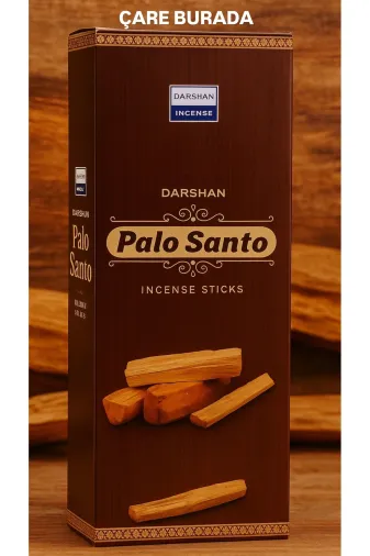 Çare Burada palosantotütsü Darshan Incense - Palo Santo 20'li Çubuk Tütsü