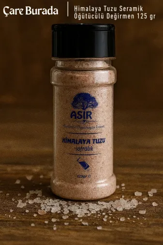 Çare Burada sofralıkhimalayatuzu Asır - Sofralık Himalaya Tuzu 125 Gr