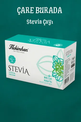Çare Burada steviacare Stevia Çay 20 Süzen Poşet
