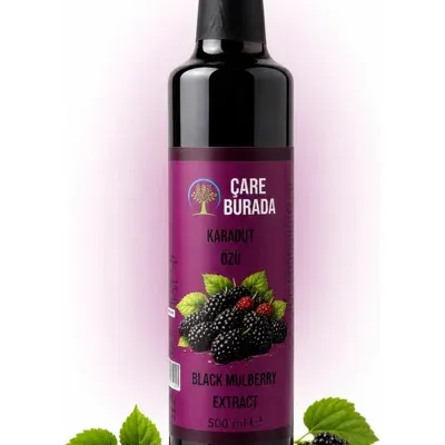 ÇareBurada Karadut Özü 500 ml | Yoğun Karadut Lezzeti