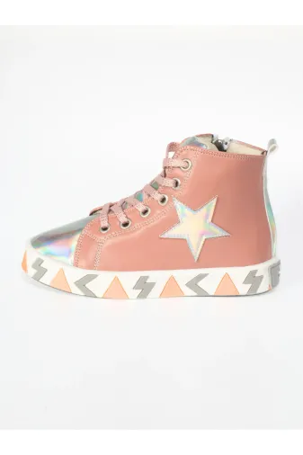 Casabony CS-24S-039 Star Shine Somon Kız Çocuk Sneakers