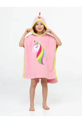 Casabony CS-24Y-040 Unicorn 2 Kat Panço Kız Çocuk Plaj Havlusu