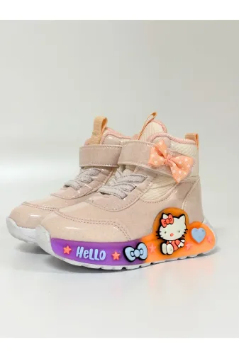 Casabony CS-25S-039 Hello Cat Kız Çocuk Sneaker