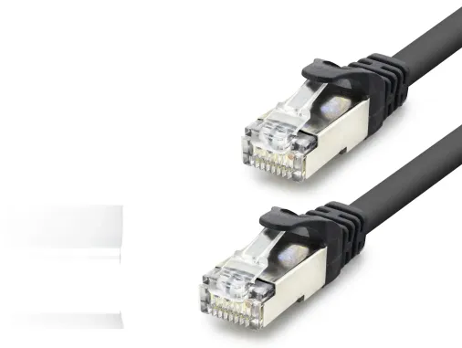Cat7 Ethernet Patch Kablosu 10 Gbps 600 Mhz 10 M - Siyah HDX5094