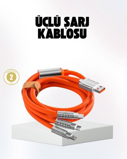 ÇAVDAR TRİTHLTXUCZZZS219KABLO-1-BLNCCC Hızlı Şarj Uyumlu Şarj Kablosu - Esnek Yapı, Güçlü Bağlantı, Yüksek Performans