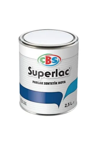 Çbs Beyaz 001 Superlac Yağlı Boya 0.750 Lt - Boncuk Mavi