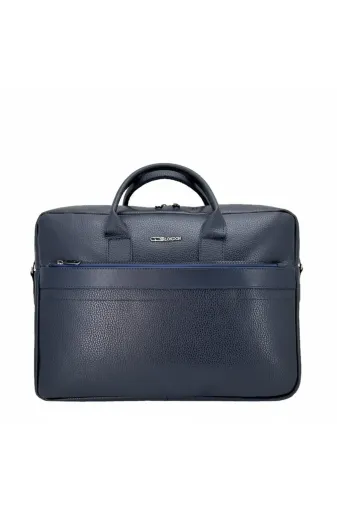 ÇÇS CCS71450L Ççs London 71450 Vegan Deri Laptop Evrak Çantası 15 İnç Lacivert