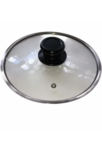 Cem TYC00318700052 Tencere Tava Sahan Teflon Granit Için Cam Kapak 28 Cm