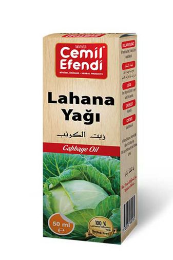 Cemil Efendi RT-RYL-HMR10451 Lahana Yağı 50 Ml.