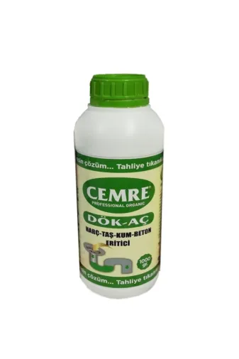 CEMRE HARÇ BETON ERİTİCİ 1000 GR Dök-Aç Harç-Taş-Kum-Beton Eritici 1000 Gr