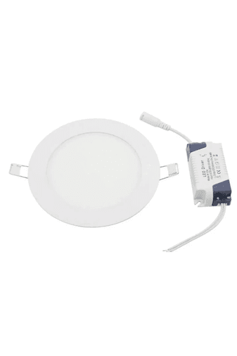 CFR9W Cfr 9W Tasarruflu Led Yuvarlak Beyaz Işık Sıva Altı Slim Panel Tavan Aydınlatma Armatürü 2 Adettir