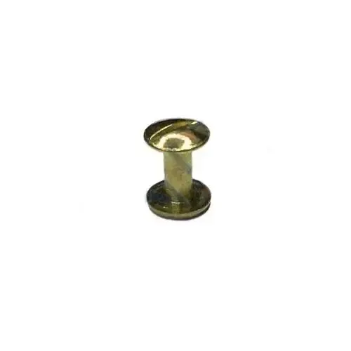 Cilt Menü, Katalog, Kartela Vidası, 9 Mm - Sarı, 100 Adet