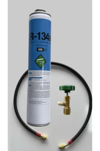 civelek soğutma gazset R134A Gaz Verme Seti Gaz - Vana - Hortum