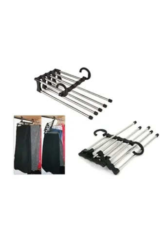 CKVSHOP P9306S5331 Hareketli Pantolon Askılığı 5 İn 1