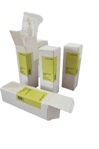 Clean cube CC56-666 420 Adet Özel Kutulu 3’Lü Hijyenik Otel Tipi Kulak Pamuğu