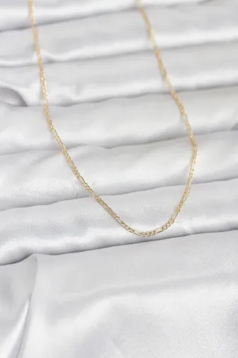 CM 14K Gold Renk 60 cm Zincirli Kadın Kolye TJ-BKO10949