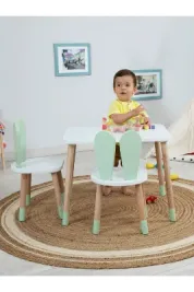 Çocuk Montessori Masası Sandalyesi, Aktivite Masa Sandalye
