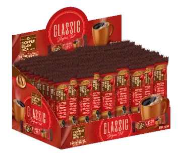 CoffeeBeanBox Classic Granül Kahve 2 gr (100'lü Kutu)